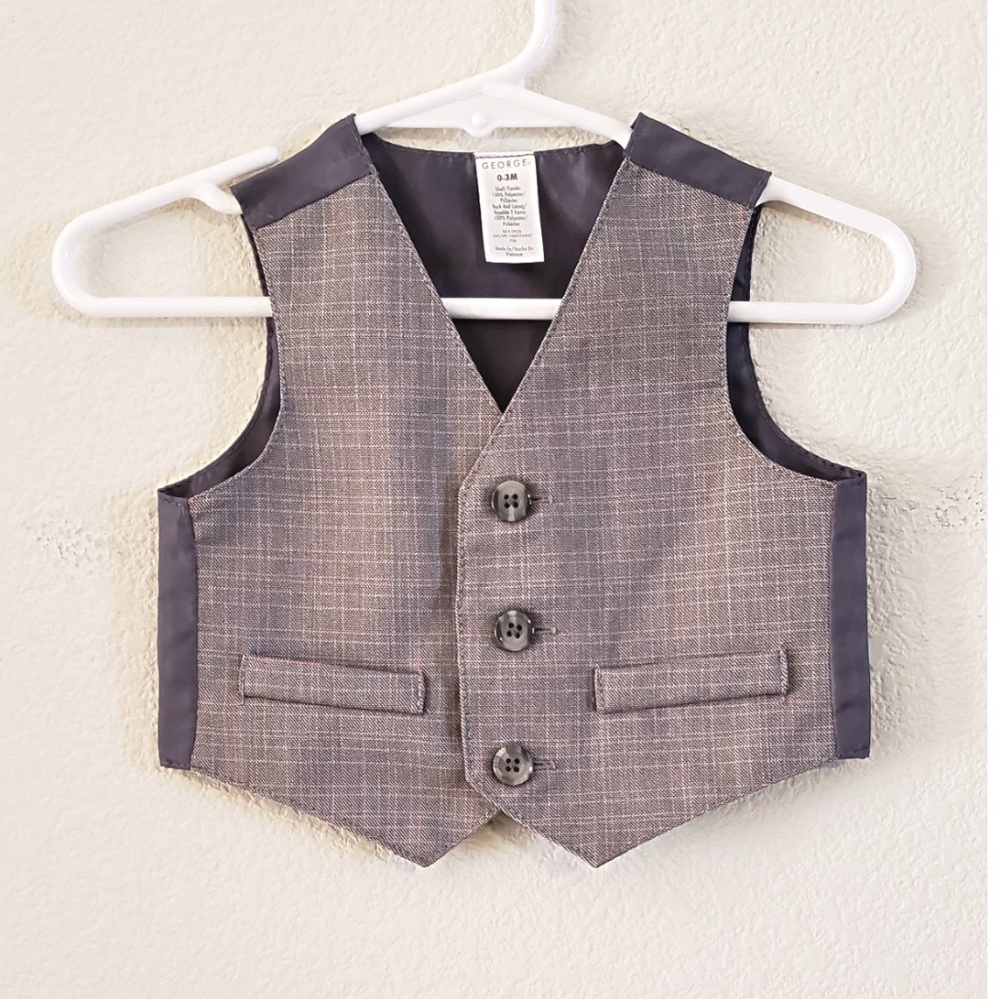 George Boys Suit Vest